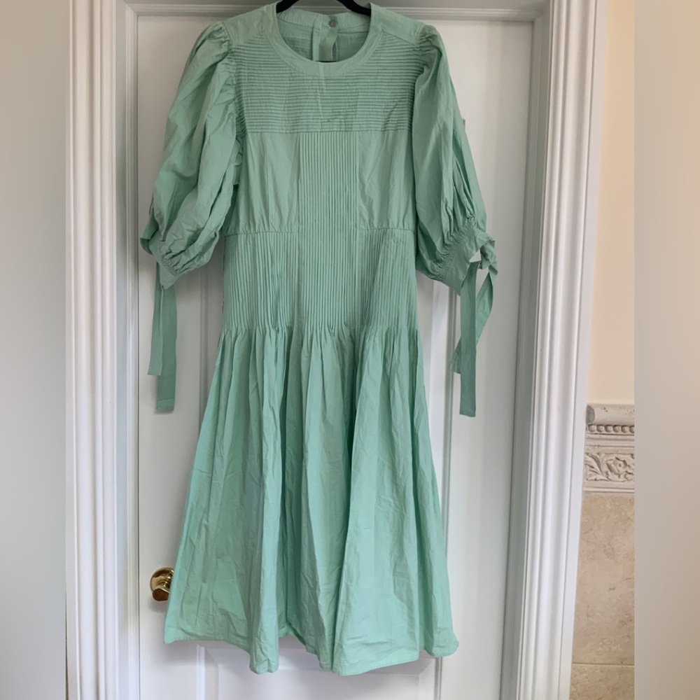 Sage Summer Bohemian Style Dress